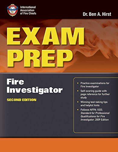 Exam Prep: Fire Investigator - Performance Training Systems, Ben Hirst ...