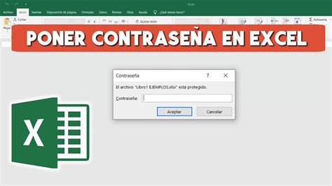 Como Proteger Una Hoja De Excel Con Contrase A Youtube