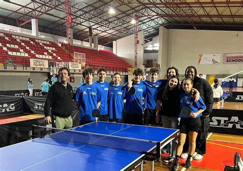 Ténis de Mesa boa prestação no campeonato distrital de Ténis de