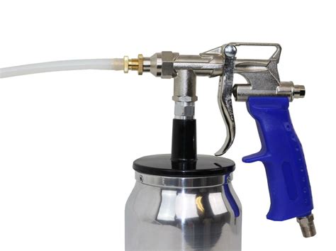 Bed Liner Spray Gun With Flexible Undercoating Spray Wand And