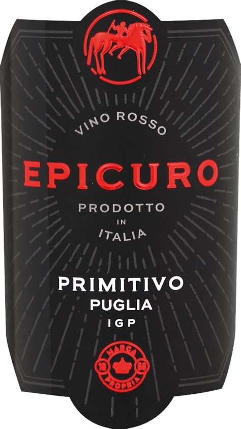 Epicuro Primitivo Puglia Igt Femar Vini Vinello