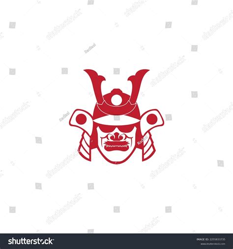 Samurai Vector Illustration Icons Symbols Logos Stock Vector Royalty