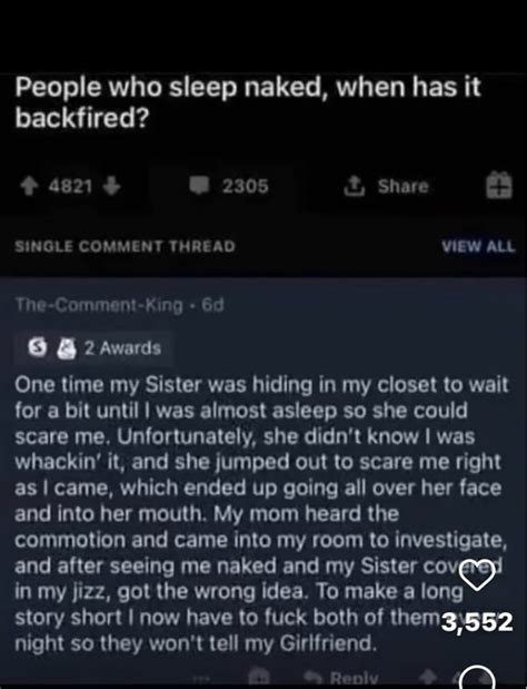 People Who Sleep Naked When Has It Backfired 4821 2305 Share