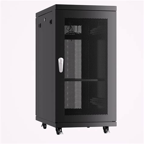 Buy Server Rack On Wheels 32 Inch Deep Network Cabinet Locking IT