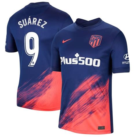 Luis Suárez Atletico de Madrid Nike 2021 22 Away Replica Player Jersey