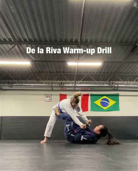 De La Riva Bjj Warm Up Drill Youtube