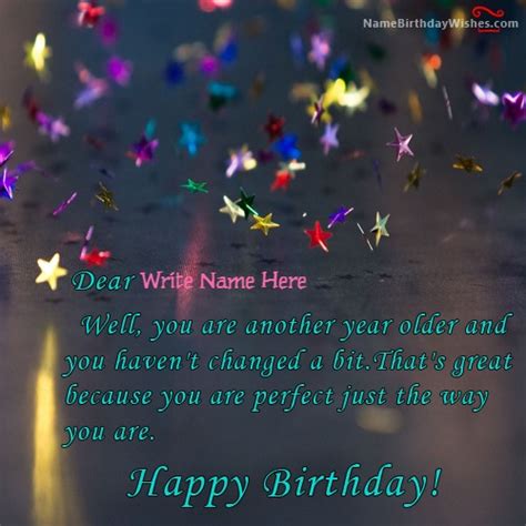 Shining Star Birthday Wishes Quotes With Name