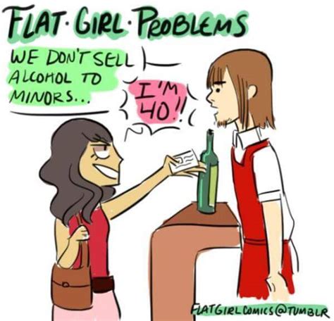 Flat Girl Problems Only Flat Girls Know All Too Well