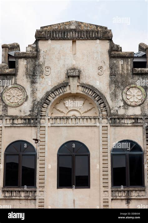 Old Colonial Building George Town Penang Malaysia Stock Photo Alamy