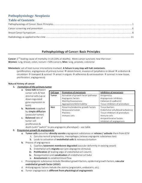 Pdf Introduction And Neoplasia Pathophysiology Dokumen Tips