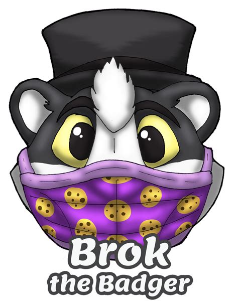 Brok The Badger Lock Down Badge By Morbiusmonster On Deviantart