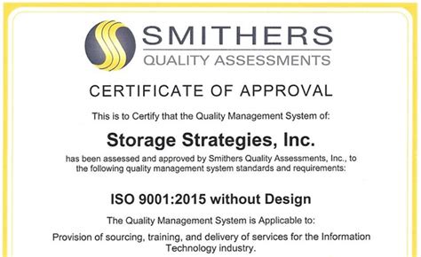 SSI Recertifies ISO 9001 2015