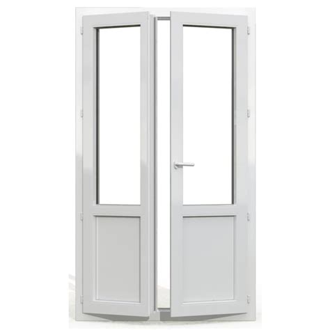 Porte fenêtre PVC 2 vantaux H2300 x L1600 mm