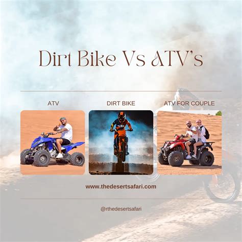 Dirt Bikes Vs Atvs An In Depth Comparison And Guide