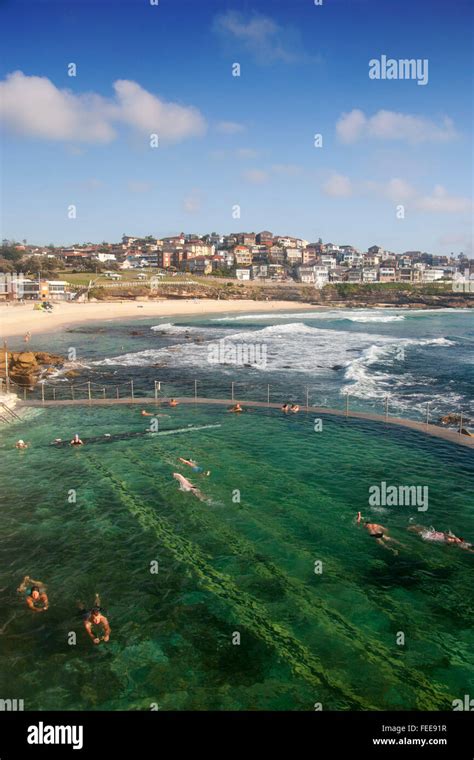 Bronte Beach And Ocean Baths Swimming Pool Eastern Suburbs Sydney New