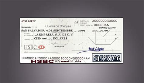 Tipos De Cheques Cu Les Son Y Que Caracter Sticas Tienen