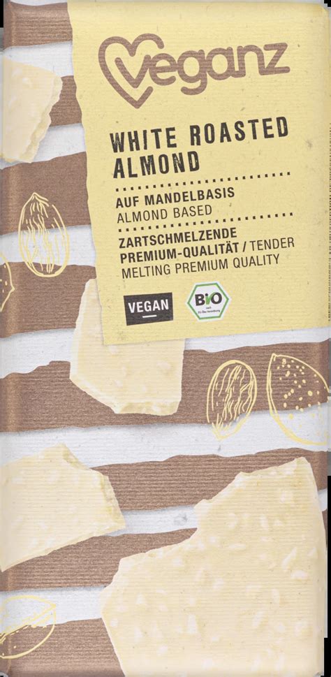 Beste Im Verkauf Veganz Bio Schokolade White Roasted Almond Erstellt