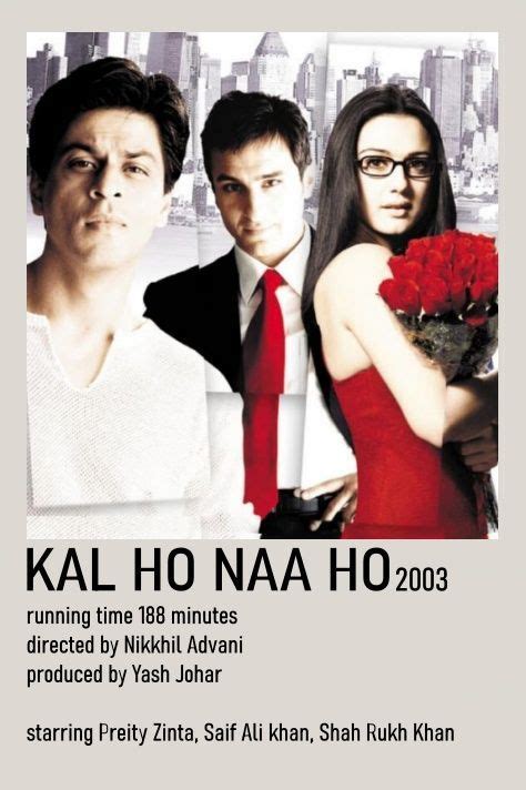 Kal Ho Naa Ho 2003 Bollywood Movie Artofit