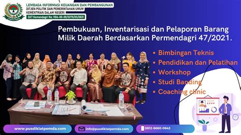 Bimtek Pembukuan Inventarisasi Dan Pelaporan Barang Milik Daerah