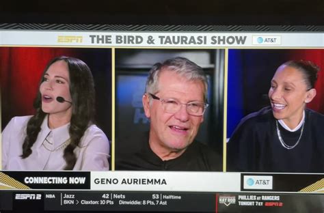 Lila Bromberg On Twitter Geno To Diana Taurasi On Birdtaurasi Show
