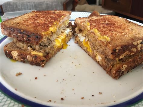 Homemade goetta breakfast sandwich : r/Goetta