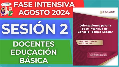 CEAA Resumen SESIÓN 2 Fase Intensiva CTE Agosto 2024 YouTube