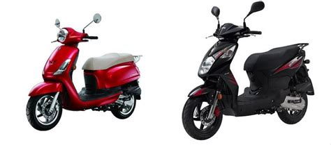 Motorrad Vergleich Sym Fiddle Ii 50 2010 Vs Sym Orbit Ii 50 4t 2011