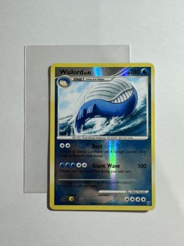 Pokemon Card Wailord 47 147 Reverse Holo Rare Supreme Victors EBay