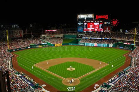 Nationals Park Washington Dc Editorial Photo Image Of Nationals