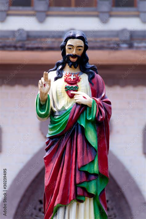 Jesus statue Stock Photo | Adobe Stock