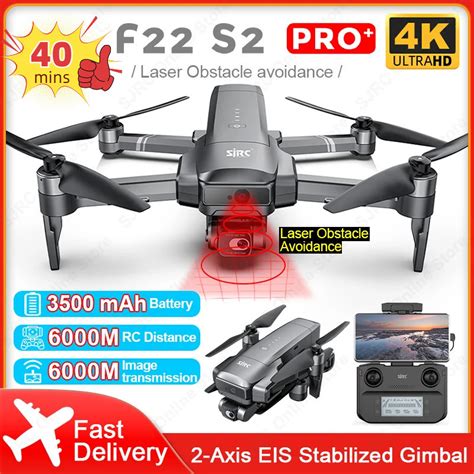 2024 New SJRC F22 S2 Pro 6KM GPS Drone With Repeater Image