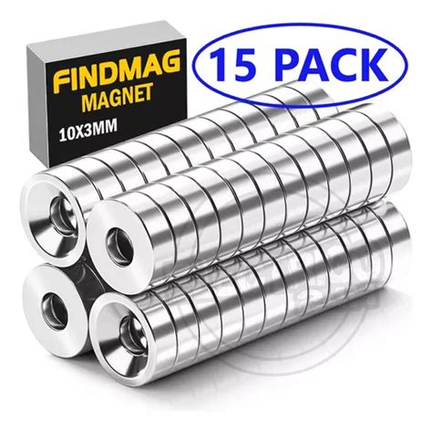 Imanes Neodimio 10x4x3mm Iman Super Fuerte Por Pack MercadoLibre