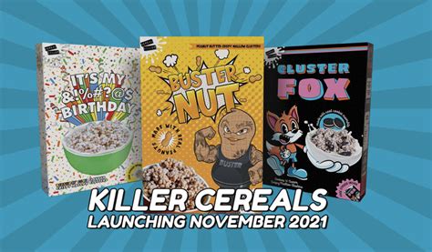 Crookie Crisp Cereal Killers Stickers