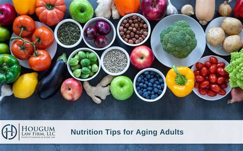 Nutrition Tips For Aging Adults Hougum Law Firm Wausau WI