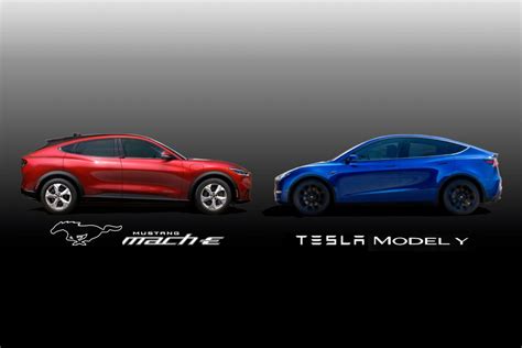 Ford Mustang Mach E Vs Tesla Model Y Villanyautósok