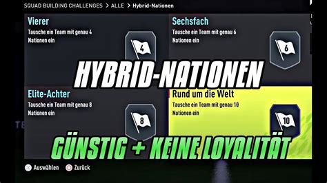 Hybrid Nationen Sbc Billig Einfach Deutsch K K Pack Fifa