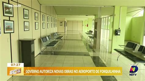 Governo De Sc Autoriza Obras De Modernização No Aeroporto De Forquilhinha