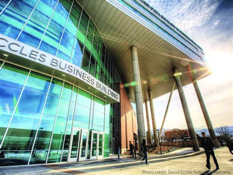 Eccles Business Building At The David Eccles School Of Business