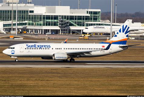 TC SPE SunExpress Boeing 737 8HC WL Photo By Severin Hackenberger ID