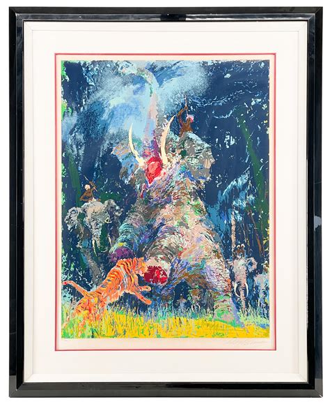 Lot LEROY NEIMAN SHIKAR SERIGRAPH ON PAPER