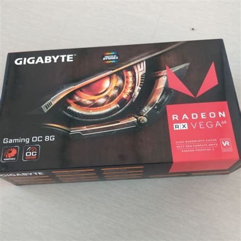 Radeon™ Rx Vega 64 Gaming Oc 8g Gigabyte ของใหม่ ยังไม่แกะ Shopee Thailand