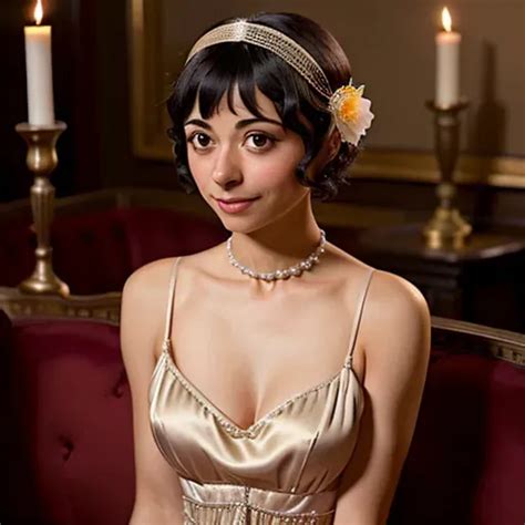 Dopamine Girl A Sympathetic Painting Of Beautiful Kate Micucci As A