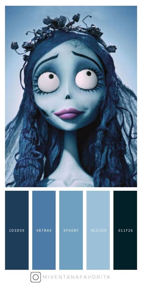 Corpse Bride Color Palette Corpse Bride Art Corpse Bride Tim Burton Art