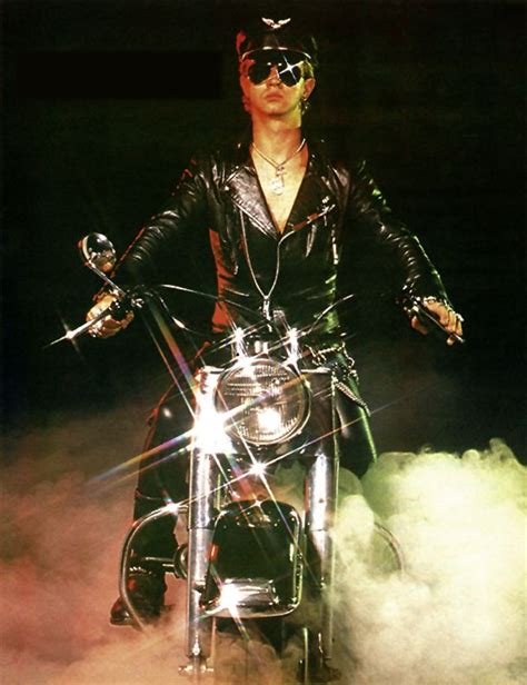 Judas Priest’s Rob Halford On His Bike 1982 Judas Priest Rob Halford Heavy Metal Music