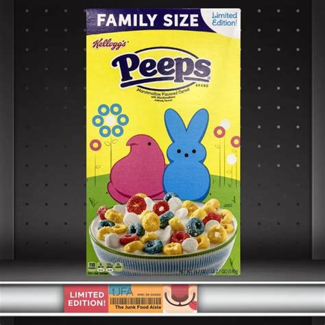 Kellogg’s Peeps Cereal - The Junk Food Aisle