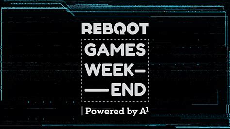 Reboot Games Weekend Irl Youtube