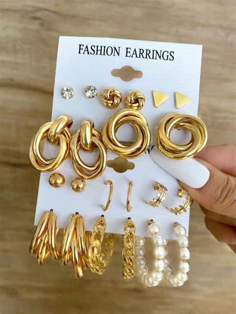 Top Imagen Shein Boucles D Oreilles Fr Thptnganamst Edu Vn