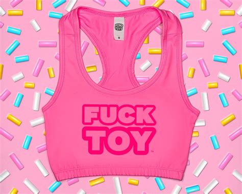 Fuck Toy Crop Top Sports Bra Ddlg Clothing Bdsm Bimbo Etsy