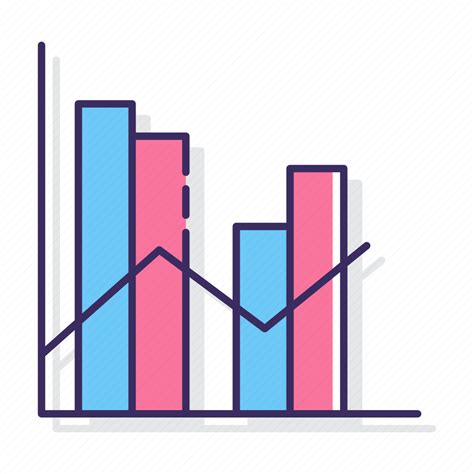 Chart Column Line Icon Download On Iconfinder