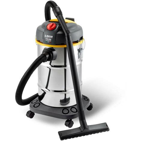 Aspirateur eau et poussières Lavor WTP 30 X 1600W cuve inox 30L avec